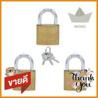 กุญแจคีย์อะไลก์ ISON KA38/3 38 มม. แพ็ก 3 ชิ้นKEYED ALIKE PADLOCK ISON KA38/3 38MM 3EA/SET **ใครยังไม่ลอง ถือว่าพลาดมาก**