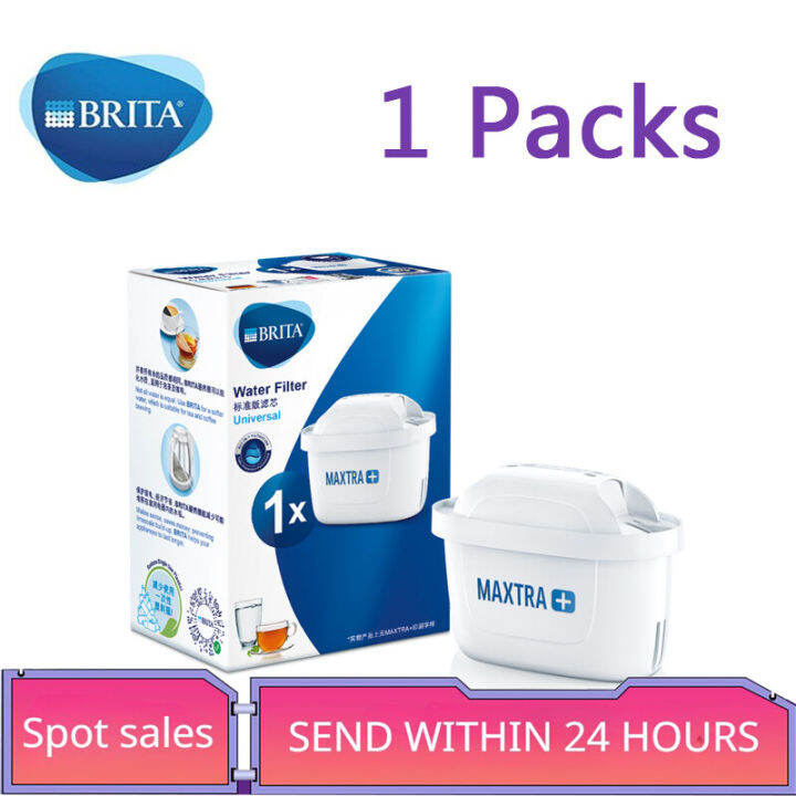 Brita MAXTRA+Water Purifier Filter Cartridge 1 Pack is suitable for all BRITA water filters
