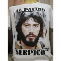 เสื้อวงนำเข้า Al Pacino Serpico 1973 Movie The God Father Mafia Gangster Style Vintage T-Shirt