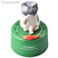 Timer Creative Cute Cat Mechanical Timer Kitchen Cooking Child Study Home Timer Management Countdown Timers For Teaching