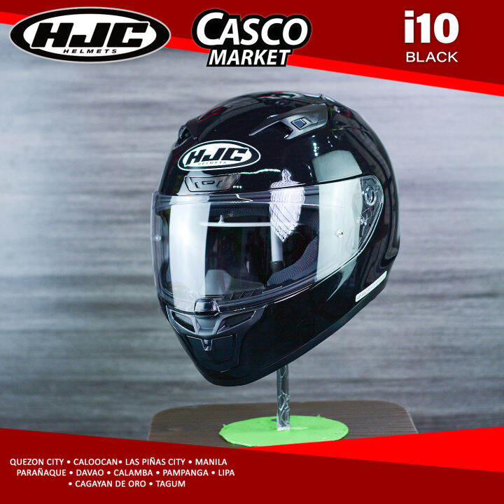 HJC i10 PLAIN COLOR FULL FACE SINGLE VISOR MOTORCYCLE HELMET Lazada PH