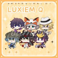 Oio Luxiem โมเดลฟิกเกอร์อนิเมะ Vox Mysta Luca Ike Shu ขนาดเล็ก ของขวัญ สําหรับเก็บสะสม