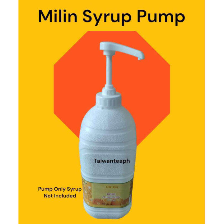 Milin Syrup Pump for Milin Fruit Syrups 10ml/pump Lazada PH