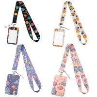 [HOT HUIQKKJKUIO 556] CB335 Space Planets Creative Lanyard ป้าย ID Card Lanyards โทรศัพท์มือถือเชือก Key Lanyard สายคล้องคออุปกรณ์เสริม Gift