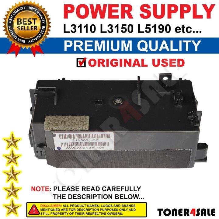 Power Supply for Epson L3110 L3210 L3150 L5190 L5290 L4150 L4160 L6160