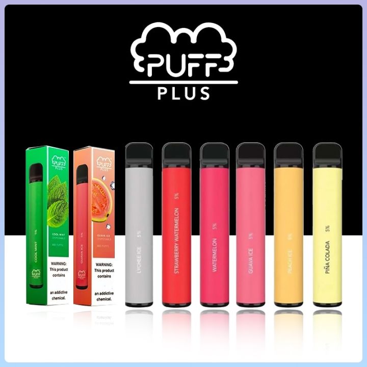 Original Puff Bar Plus Disposable Pod Device 800 Puffs 5 Salt Nic Vape Pod Lazada Ph