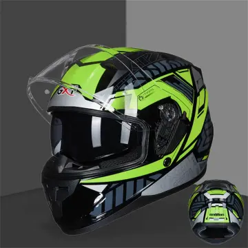 Casco de motocicleta profesional para hombre, protector de cara