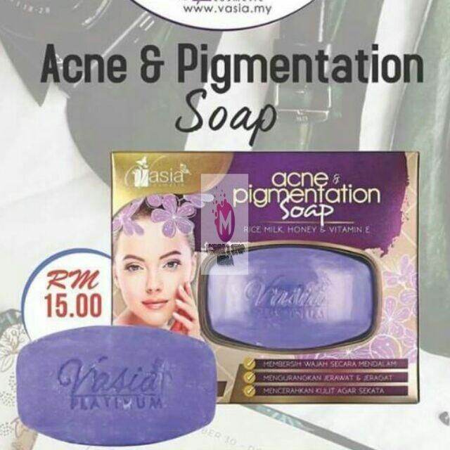 Acne & Pigmentation Soap Rice Milk, Honey & Vitamin E Lazada