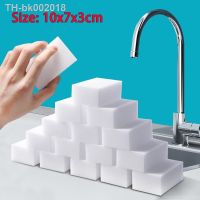 ♟◙✈ 50pcs/lot Melamine Sponge White Magic Sponge Eraser Cleaner 10x7x3cm Cleaning Sponge for Kitchen Bathroom Office Cleaning Tools