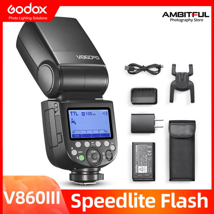 Godox V860III V860IIIC V860IIIN V860IIIS Speedlite Camera Flash TTL