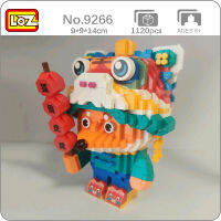 LOZ 9266สัตว์โลกเทศกาลฤดูใบไม้ผลิสุนัขจิ้งจอกเสือหมวกรองเท้าลูกอม DIY มินิเพชรอิฐบล็อกอาคารของเล่นสำหรับเด็กไม่มีกล่อง