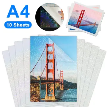 24 Sheets Vinyl Sticker Paper For Inkjet Printer - Printable