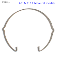 Witkitty ใหม่ไฟถ้วยยึดการ์ดไฟสปอตไลท์วงแหวนดาวน์ไลท์โคมไฟสปริง MR16 MR11แบบหนีบแบบหนีบเพื่อกันไฟสปอตไลท์โคมไฟสปริงอุปกรณ์เสริมสำหรับไฟคลิปคงที่