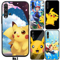 38XVV Pokemon Pikachu อ่อนนุ่ม High Quality ซิลิโคน TPU Phone เคสโทรศัพท์ ปก หรับ Huawei P10 P20 P30 Pro Lite Y5P Y6 Y6P Y7A Y8P Y9A Y8S Y9S Y7 Y9 Prime