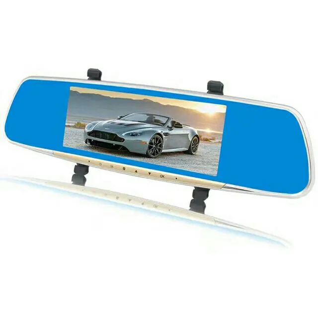 Touch screen Dual Rear View Mirror Dash Cam dashcam dvr Lazada PH