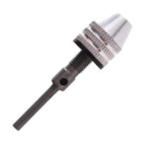 1PC Quick Change Keyless Drill Bit Chuck Adapter 0.3 3.4mm Converter Tool Three Jaw Chuck Electric Grinder Drill Chuck