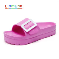 2021Summer Platform Slippers Women Shoes EVA Home House Slippers 2021 Pink White Black Casual Beach Sandals Slides Female flip flops