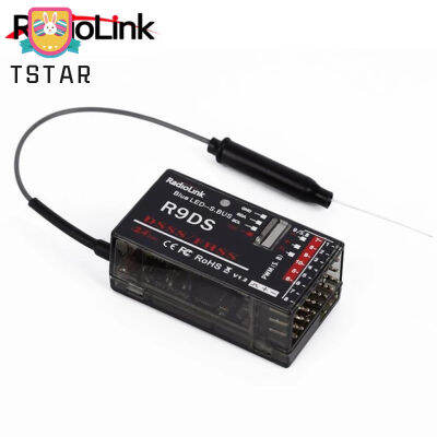 R9ds 2.4กรัม9ch Dsss รับสำหรับ Radiolink At9 At10ส่งสัญญาณ Rc เฮลิคอปเตอร์ M Ultirotor สนับสนุน S-Bus【cod】