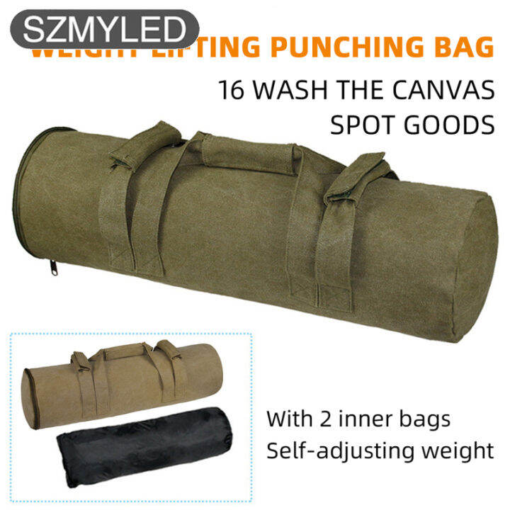 Weighted Training Sandbag Exercise Sand Bags Heavy Duty Workout Gym