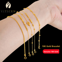 VITICEN Real18k Gold Womens celet Au750 18K Rose Gold Fashion celet Adjustable Great Gifts Exquisite Jewelry Dropshipping