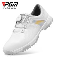 PGM Women Golf Shoes Ladies Knob Strap Sports Shoes Waterproof Anti-skid Womens Light Weight Soft Breathable Sneakers XZ278