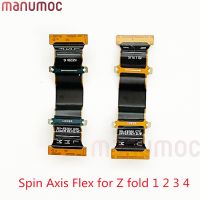 2pcs Original Spin Axis สาย LCD Flex สําหรับ Samsung Z พับ 1 2 3 4 W20 W21 W22 W23 F9000 F9160 F9260 F9360