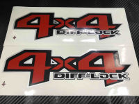 Sticker 4x4 DIFF-LOCK สำหรับรถ มิตซูบิชิ ไทรทัน 2019