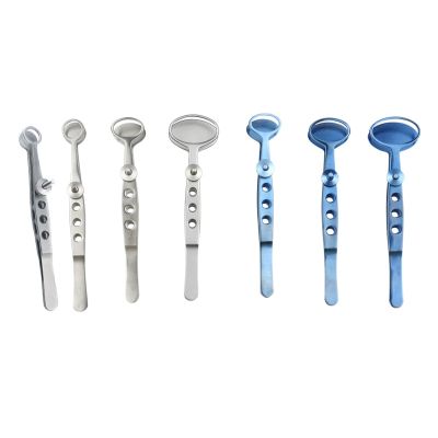 1Pcs Chalazion Forceps Titanium Alloy Ophthalmic Tweezer Stainless Steel Ophthalmic Instrument