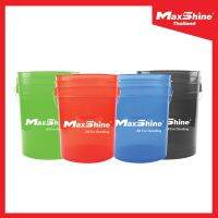 ถังล้างรถคุณภาพสูง Maxshine Deling Wash Bucket สำหรับงานดีเทลลิ่ง พลาสติกหนา แข็งแรง