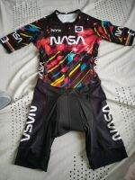 เสื้อปั่นจักรยาน Powerband เต็มรูปแบบ NASA Onesuit NYK Trisuit Skinsuit 20D Gel Pad