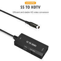 ALLOYSEED SS to HDMI-compatible Converter 43 Aspect Ratio for Sega Saturn Game Consoles HD Adapter w USB Cable Accessories