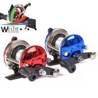 Blue Bearing Ball Ice Fly Fishing Reel Spinning Sea Fish Reel พร้อม Line Roller