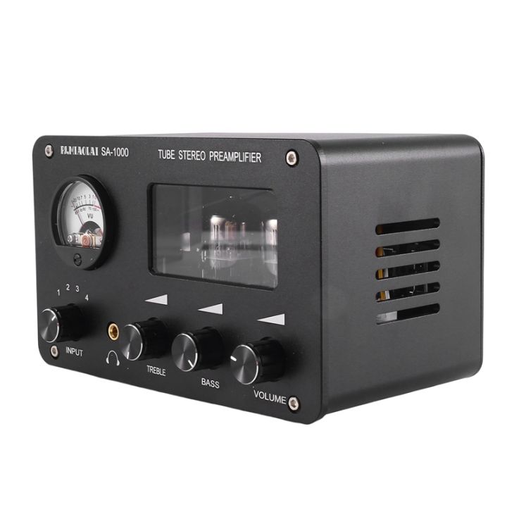 audiophile-tube-preamp-4-input-2-output-hifi-preamp-with-built-in-vu-level-meter