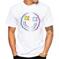 HOT ITEM!!Family Tee Couple Tee ROUND Crew Neck T-Shirt Printed Smiley Face Teehub XS-3XL