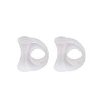 1 Pair Toe Silicone Guard Foot Care Orthopedic Toe Separators Finger Toe Separator Correction Pad Foot Care Tool