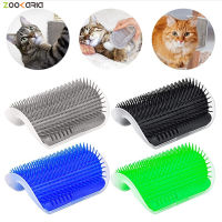 Cat Self Groomer With Catnip Soft Cats Wall Corner Massage Cat Comb Brush Rubs The Face With A Tickling Comb Grooming Supply