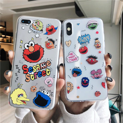 Case of เคสซิลิโคน เคสโทรศัพท์ 11/11Pro 11pro Max X XR XS XS MAX 6 7 8 plus (เป็นเคสใส) #740