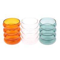 【CW】❍◆  Bottle Glass Cup Heat-resistant Drinkware Stained