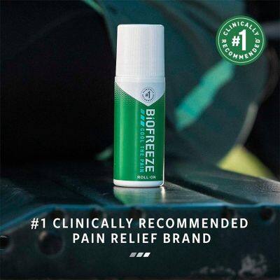 BIOFREEZE&nbsp; Professional roll-on&nbsp; เจลบรรเทาอาการปวด ปวดเกร็ง&nbsp;&nbsp; ปวดข้อ&nbsp; คอ นิ้ว เข่า กล้ามเนื้อ