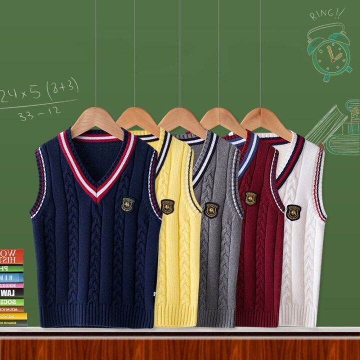 spring-autumn-100-cotton-cardigan-teen-boys-v-neck-sweater-vest-kids-waistcoat-school-girls-winter-sweaters-for-4-14-years