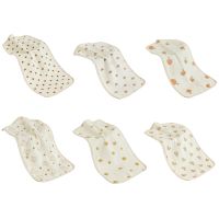 ❡◊✷ Baby Rectangle Towel Cotton Face Cloth Newborn Wash Cloth High Absorbent Bib