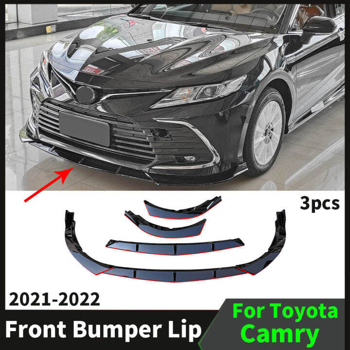 Body Kit Diffuser Spoiler Deflector Front Bumper Lip Chin For Toyota ...