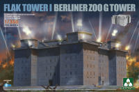 พลาสติก โมเดล ประกอบ  takom สเกล1/350 FLAK TOWER I BERLINER ZOO G TOWER