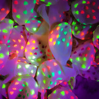 100 Pack Neon Glow Party 12in UV Blacklight Reactive Glow Balloons for Kids Birthday Latex Balloon Wedding Fluorescent Balloons