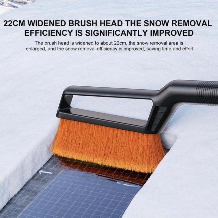 car-snow-brush-detachable-extendable-car-brush-with-comfortable-foam-grip-window-scraper-for-cars-trucks-suvs-long-handle-scraper-for-windshield-car-necessities-wondeful