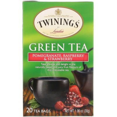 Premium for U📌  Twinings  ชาทไวนิงส์ ชาอังกฤษนำเข้าจากต่างประเทศ  📌 GreenTea Pomegranate