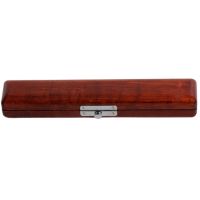 HK.LADE Walnut Wooden Flute Mouthpiece Case Flute Head Box Flute Accessories,for Storing Flute Head