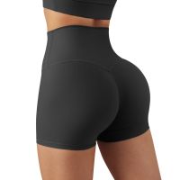 Summer High-waist yoga Leggings Magic Waist Trainer Legging Compression Belt Yoga Pants Athletic Wear Womens Gym short Pants