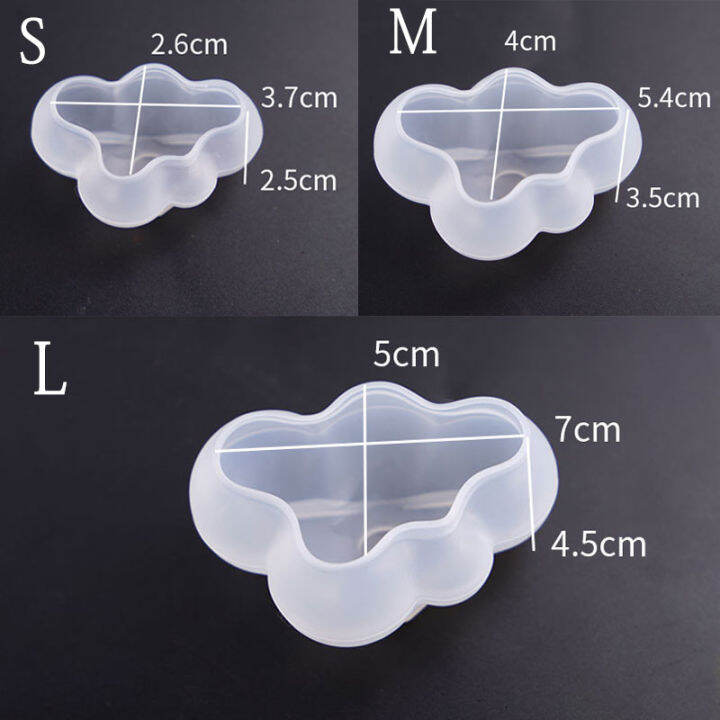 yurongfx-1ชิ้นทำแม่พิมพ์ซิลิโคนเครื่องมือ-mougie-แม่พิมพ์ทำสบู่ลายก้อนเมฆแม่พิมพ์เทียนไขน่ารักเครื่องประดับงานฝีมือเครื่องประดับ-diy-สบู่