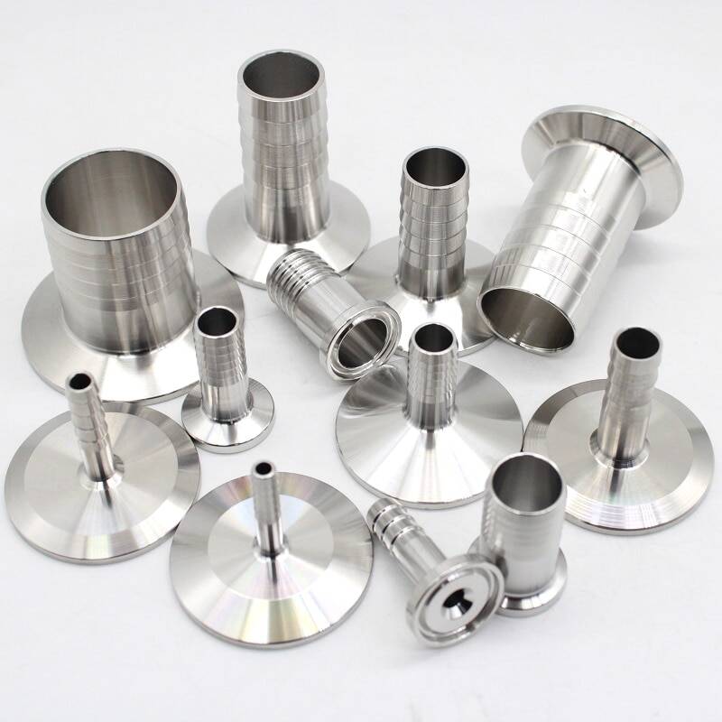 Pipe Adapter Fitting Hose Barb OD 12mm&Ferrule OD 50.5mm for 1.5'' Tri Clamp New 